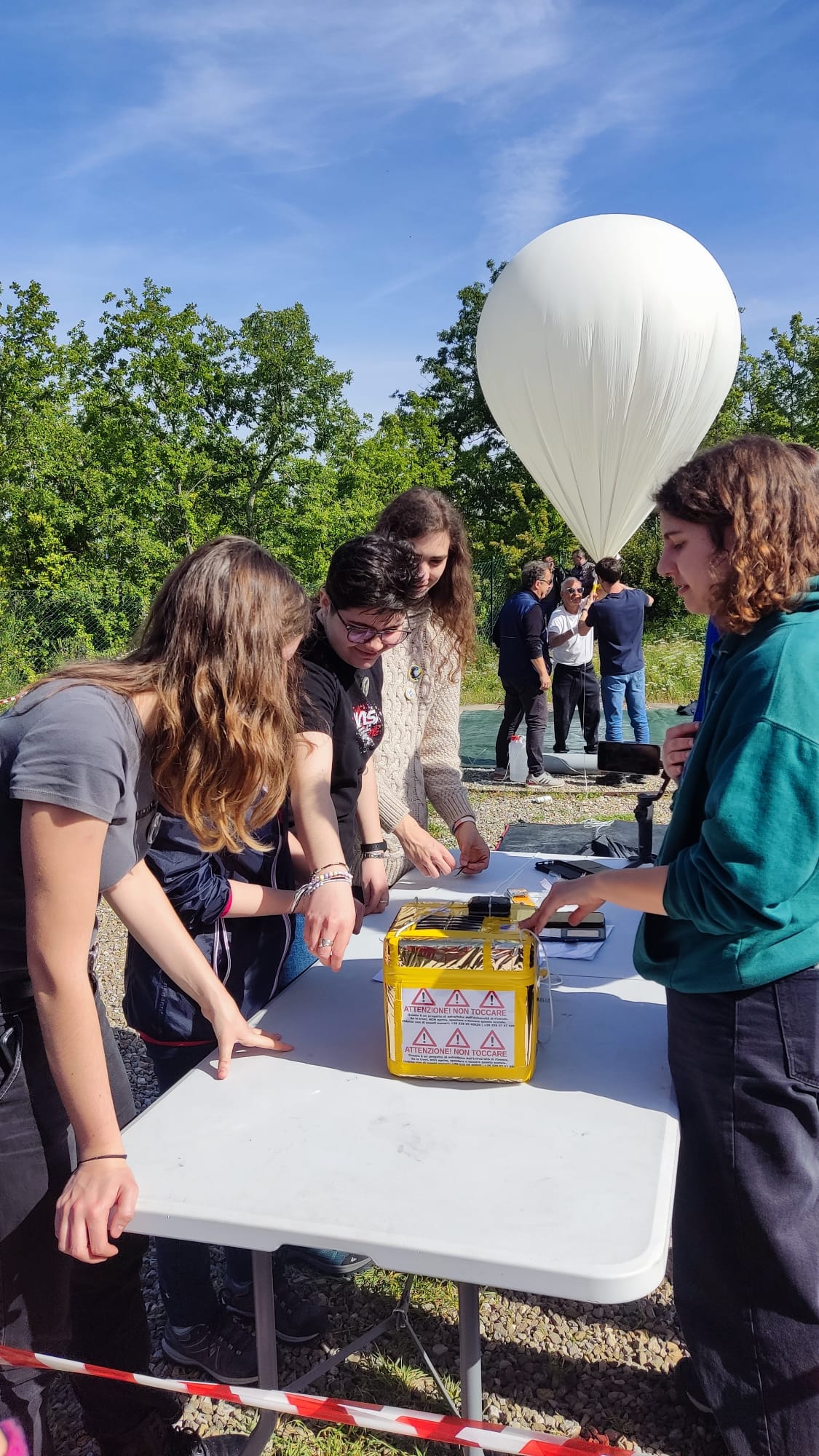 Stratospheric Balloon for Atmospheric Measurements