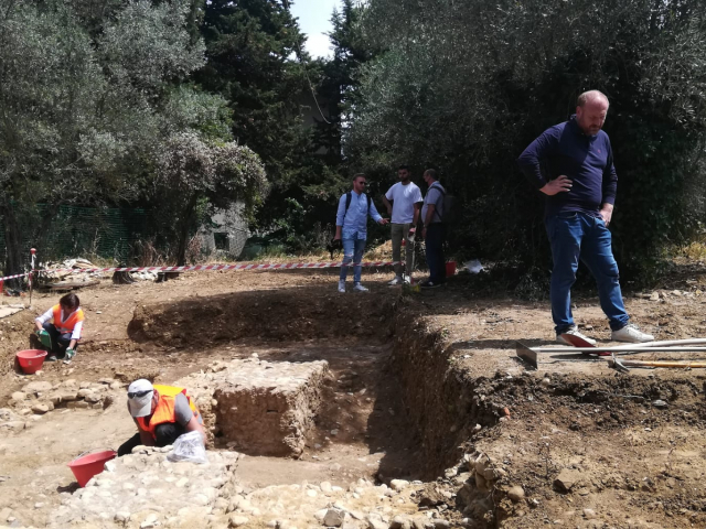 immagine scavi archeologici Tavarnelle 2023