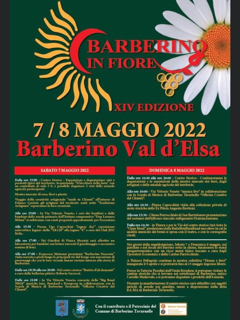 Barberino in Fiore 2022 - locandina