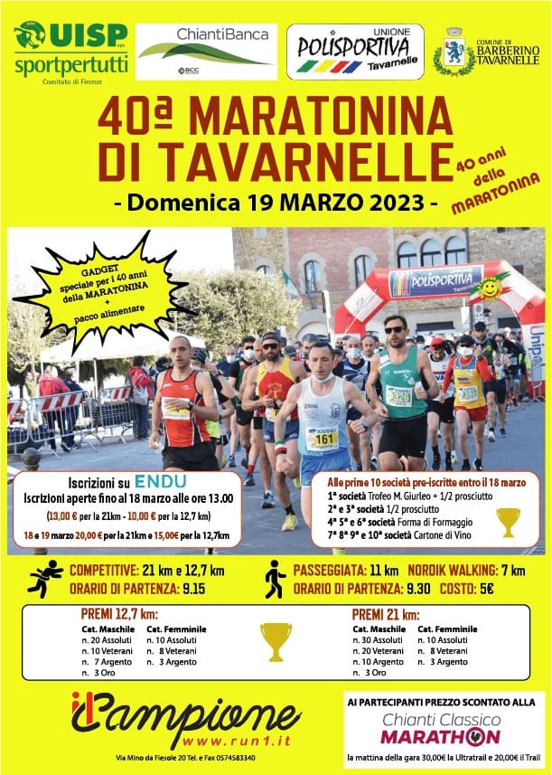 40° Maratonina di Tavarnelle