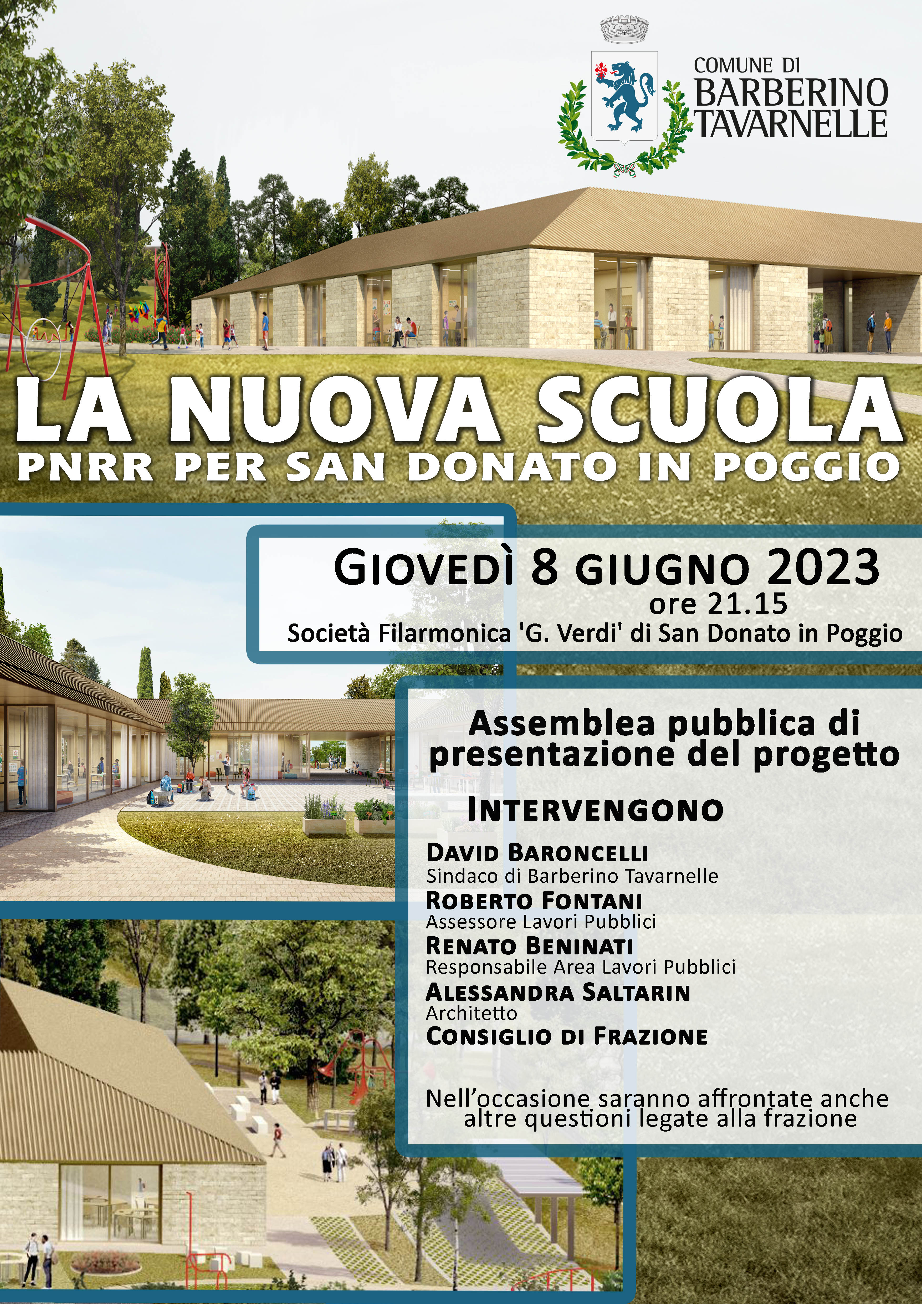 Nuova scuola a San Donato in Poggio