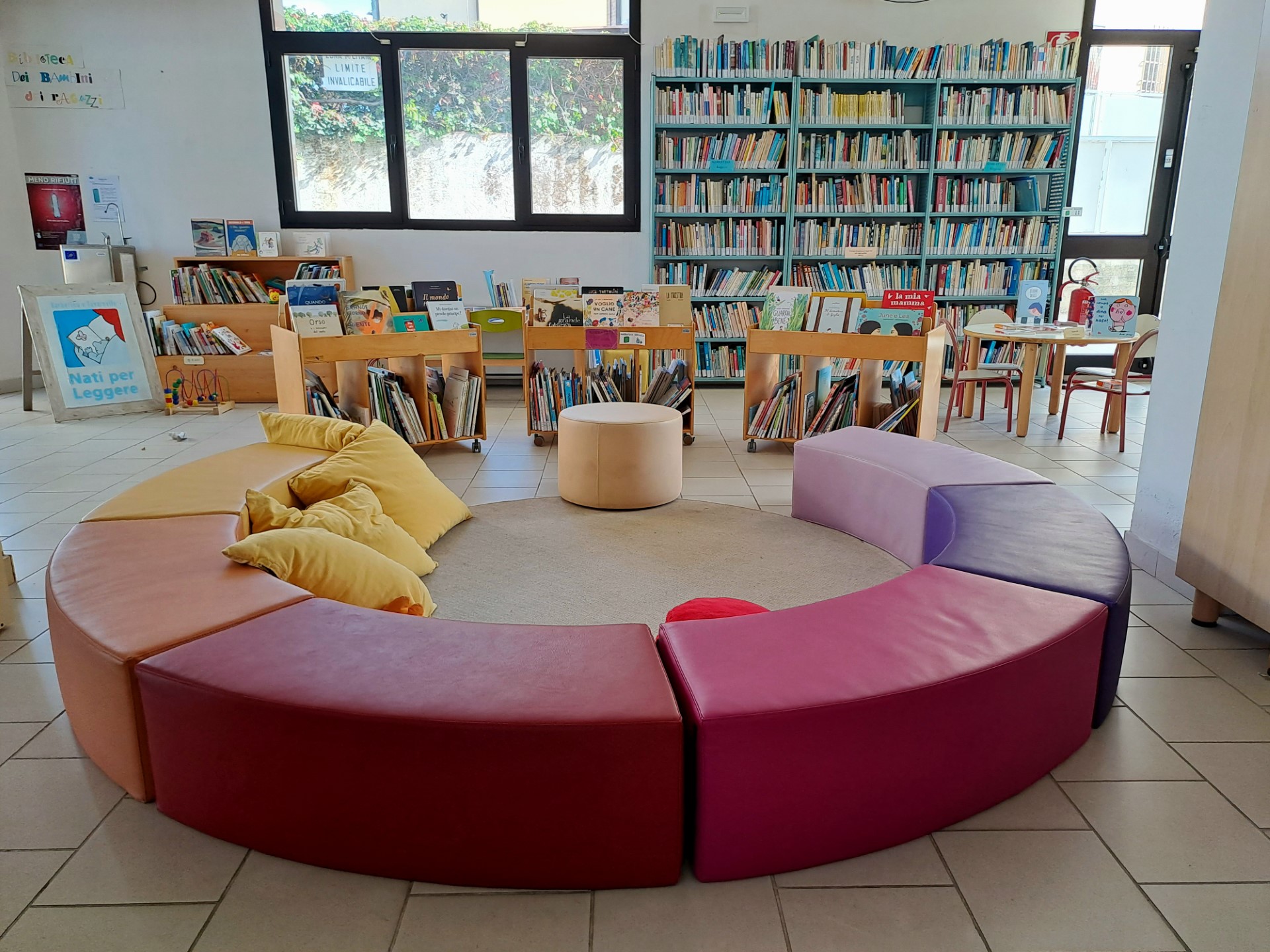 spazio bambini biblioteca tavarnelle