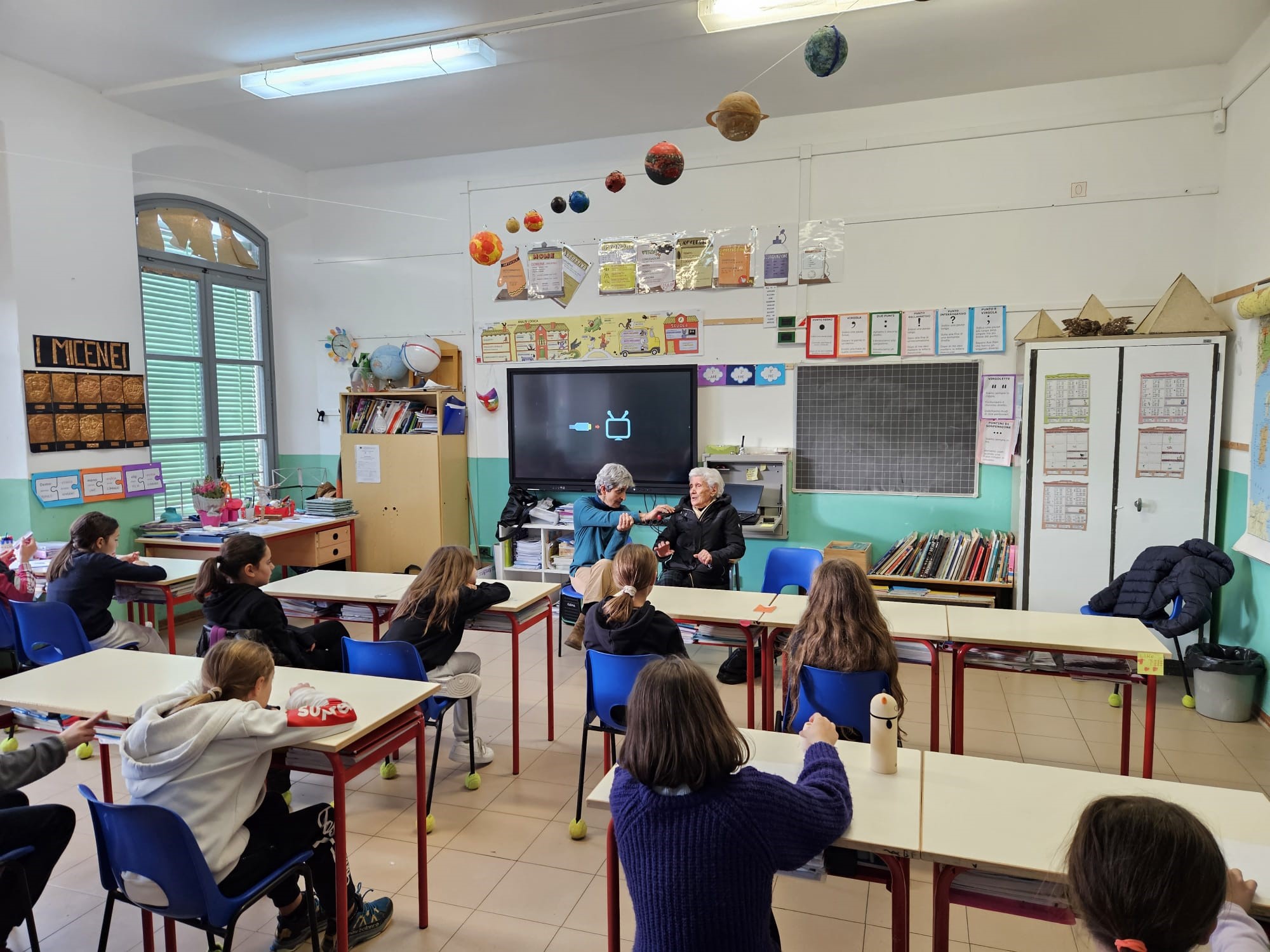 immagine Mirella Lotti a scuola_scuola primaria San Donato in Poggio_6
