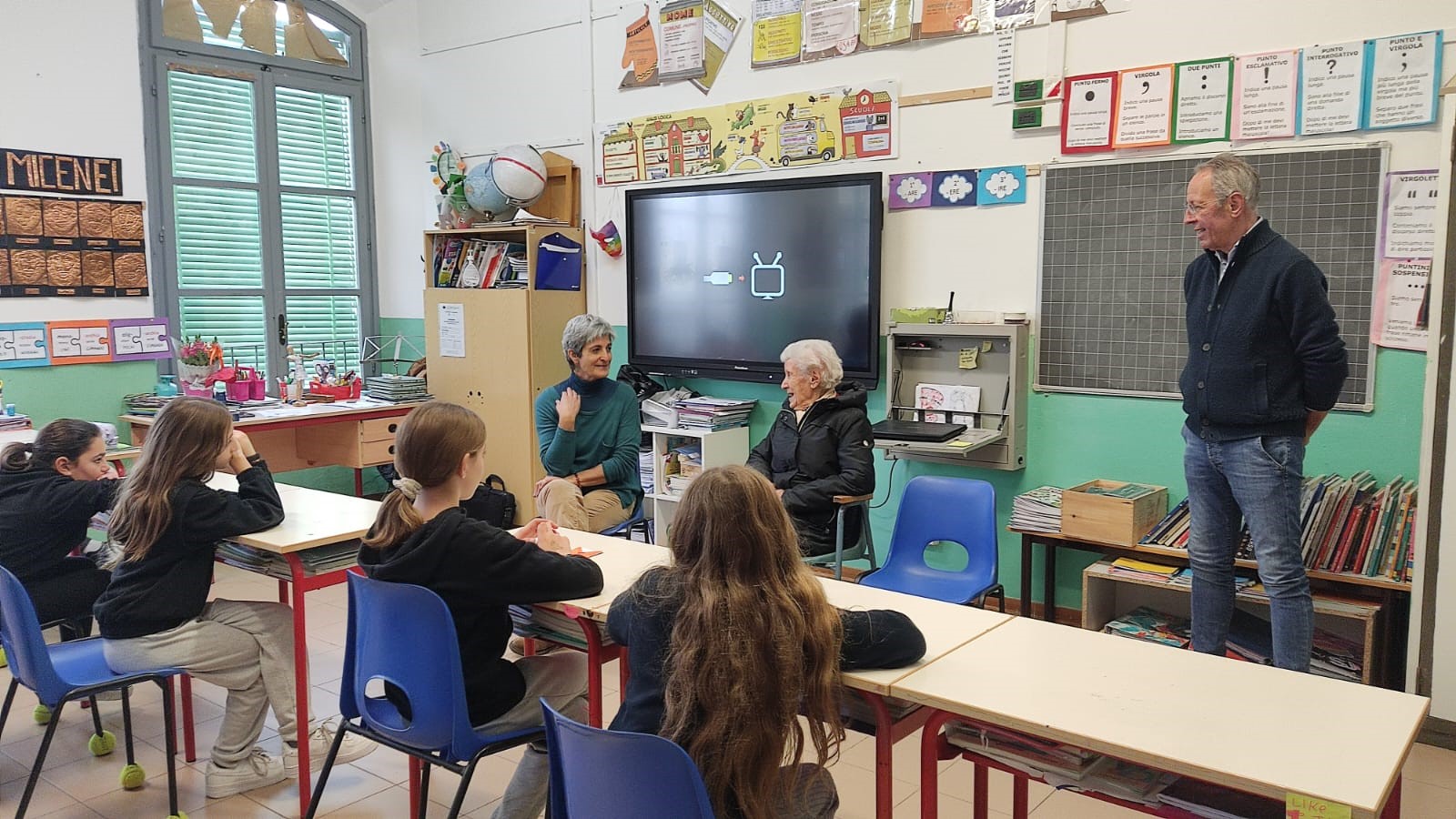 immagine Mirella Lotti a scuola_scuola primaria San Donato in Poggio_7