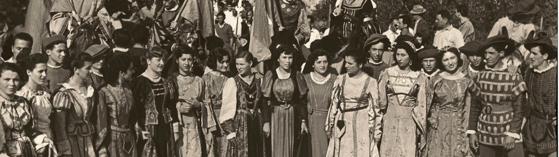 Foto Festa del Bruscello anno 1951