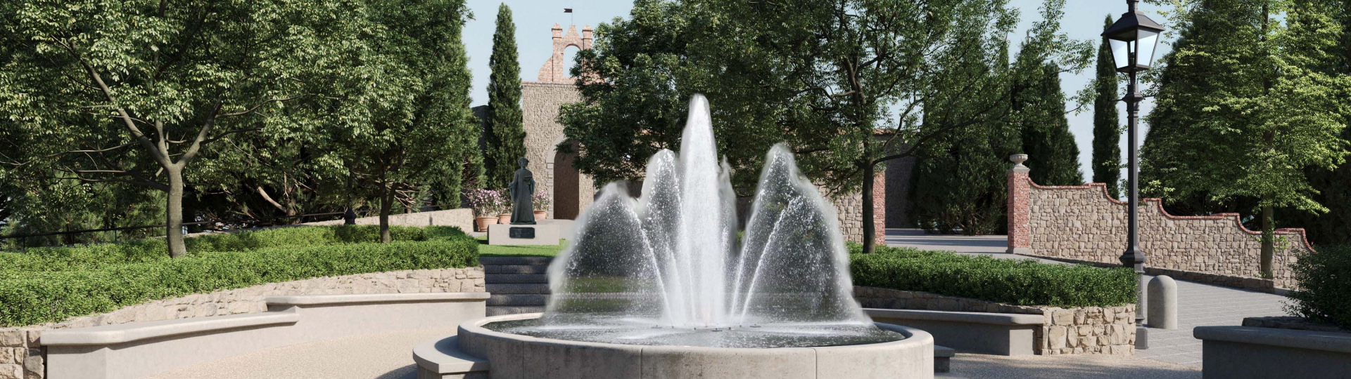 immagine progetto Piazza Mazzini con fontana